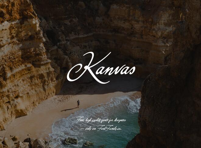 Kanvas Font