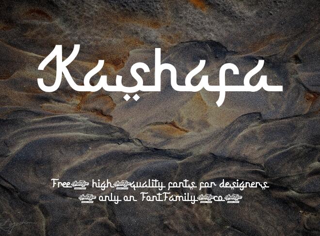 Kashafa Font