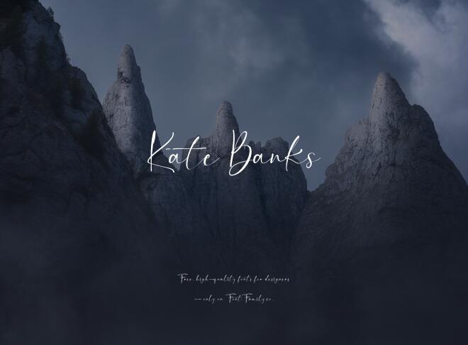 Kate Banks Font