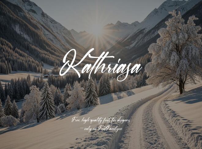 Kathriasa Font