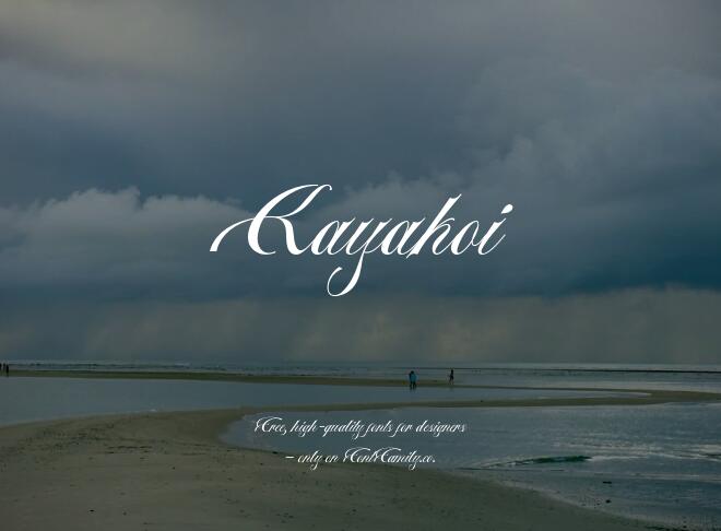 Kayakoi Font