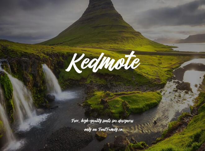 Kedmote Font