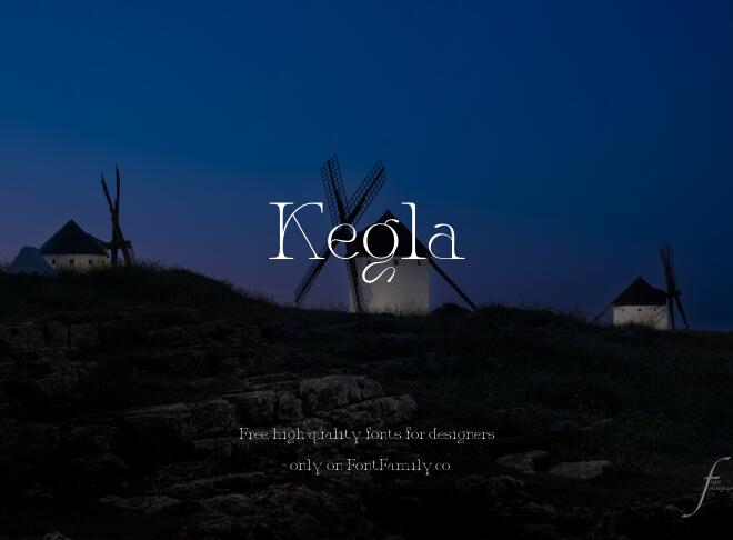 Kegla Font