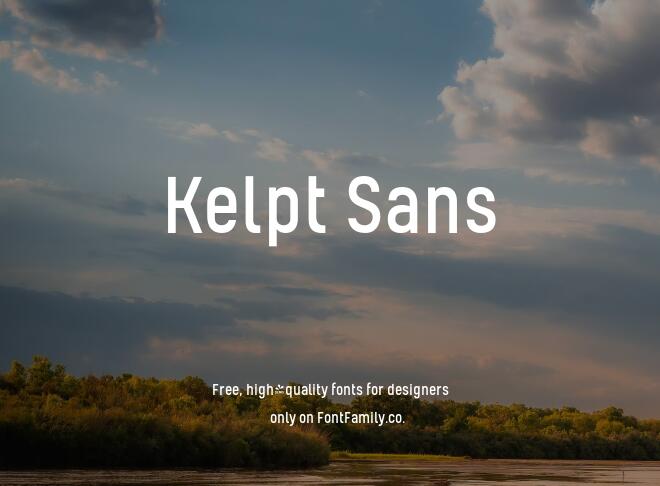 Kelpt Sans Font