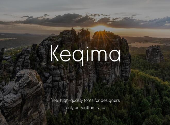 Keqima Font
