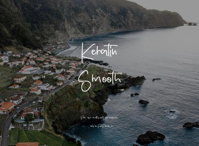 Keratin Smooth Font