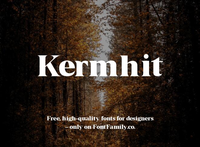 Kermhit Font