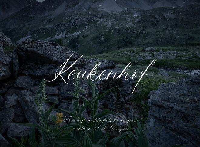 Keukenhof Font