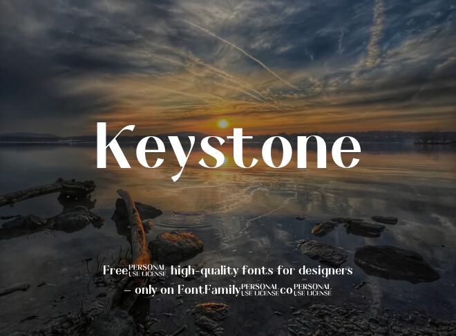 Keystone Font Family