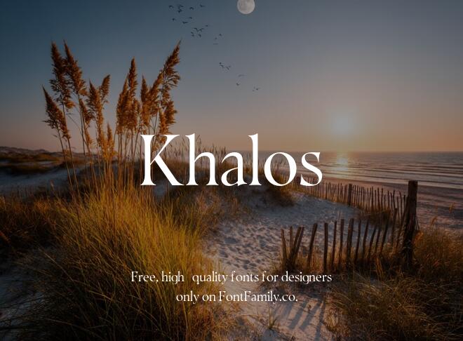 Khalos Font