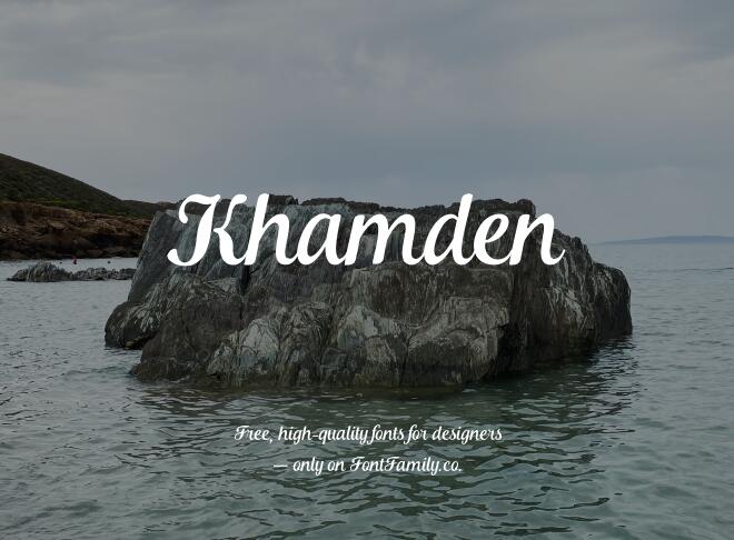 Khamden Font