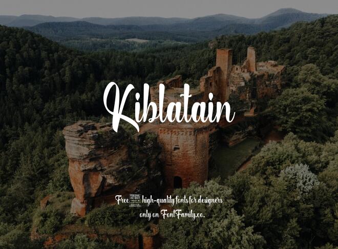 Kiblatain Font