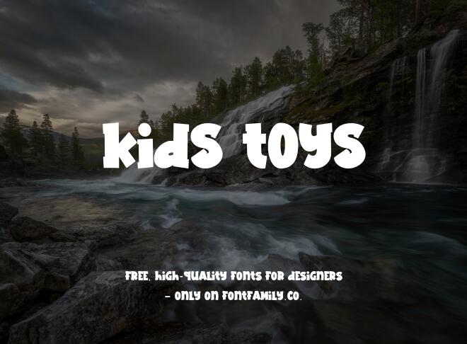 Kids Toys Font