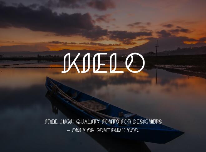 Kielo Font