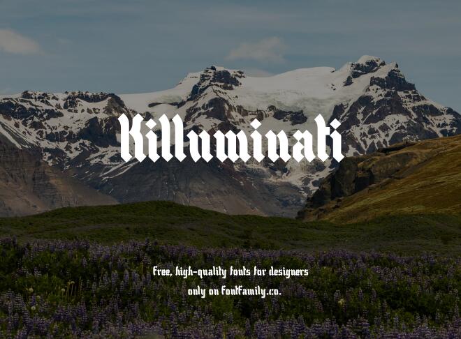 Killuminati Font