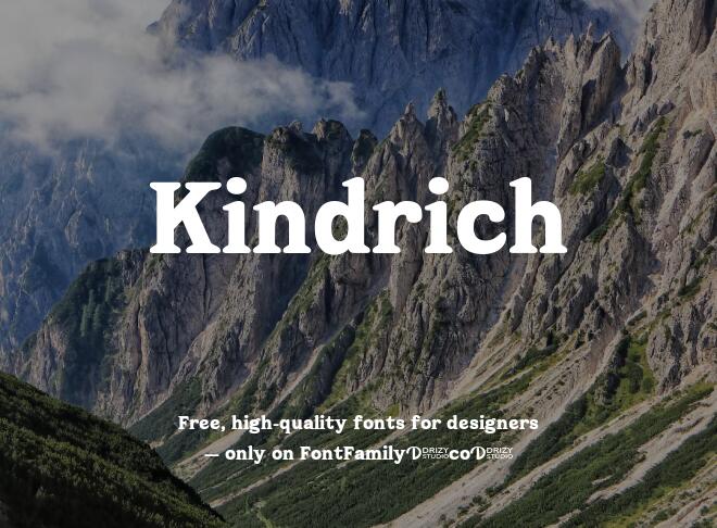 Kindrich Font