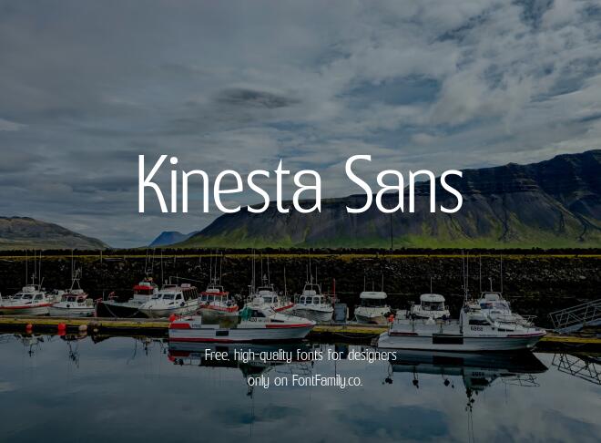 Kinesta Sans Font