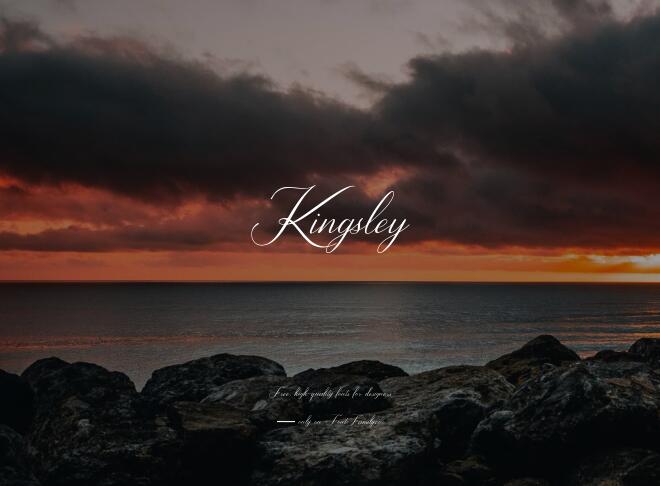 Kingsley Font