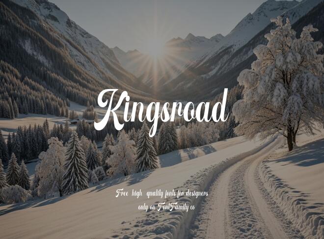 Kingsroad Font