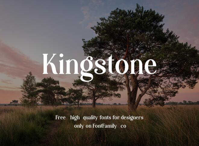 Kingstone Font