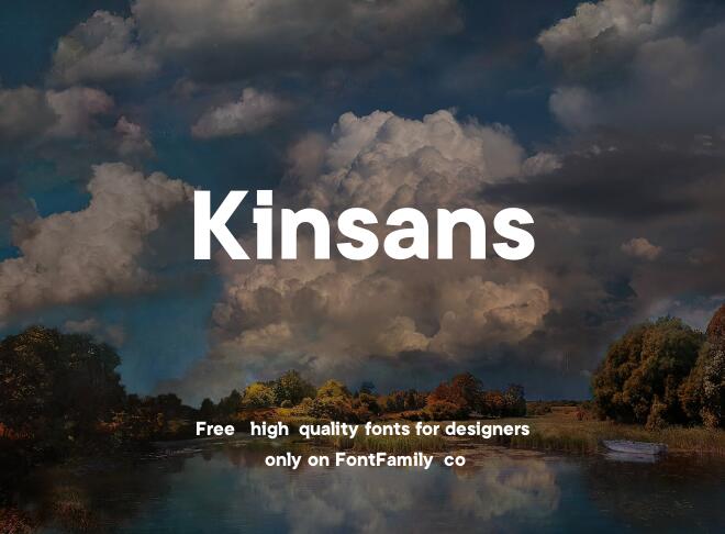 Kinsans Font
