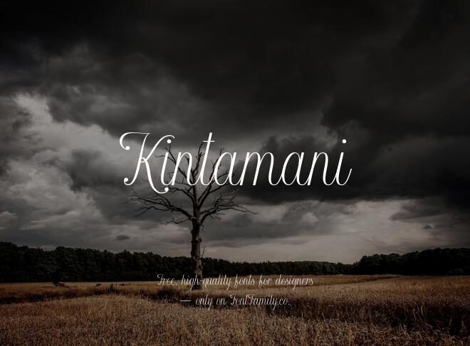 Kintamani Font