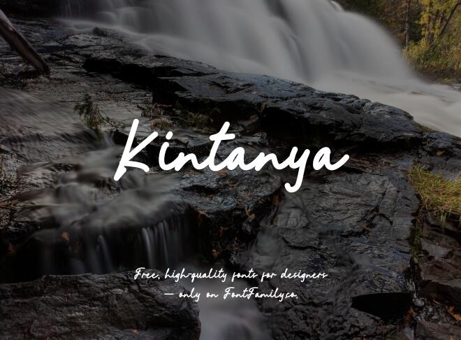 Kintanya Font