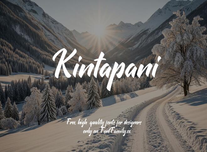 Kintapani Font