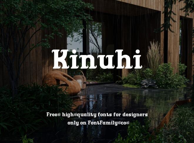 Kinuhi Font