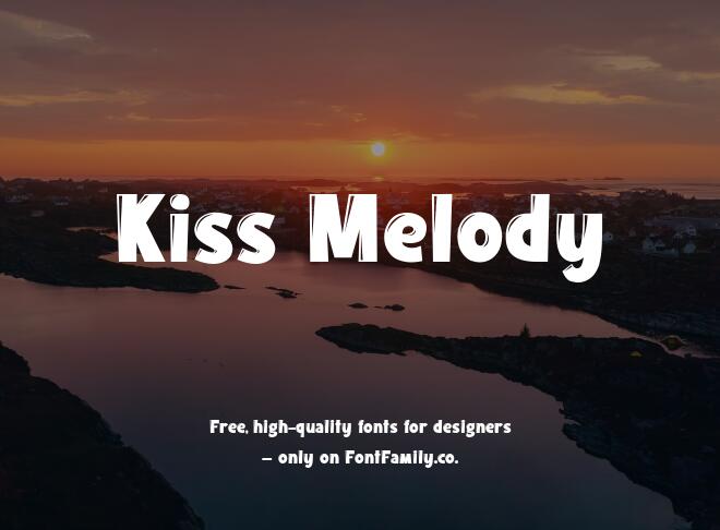 Kiss Melody Font