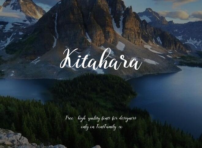 Kitahara Font