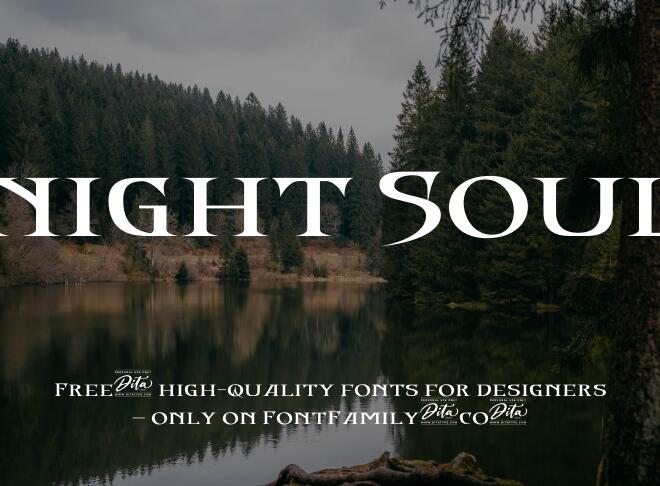 Knight Souls Font