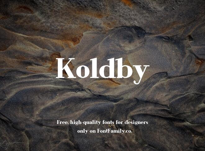Koldby Font