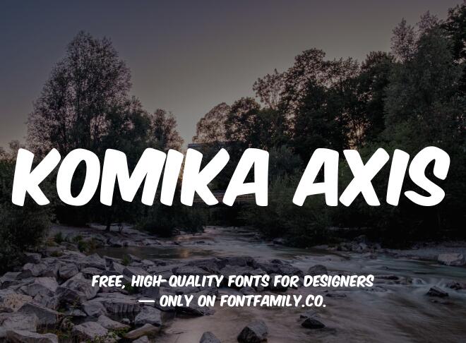 Komika Axis Font