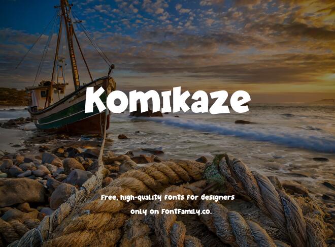 Komikaze Font