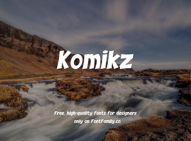 Komikz Font