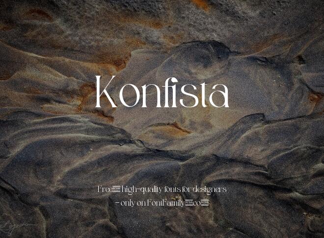 Konfista Font