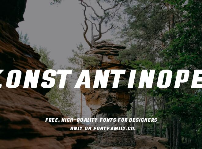 Konstantinopel Font