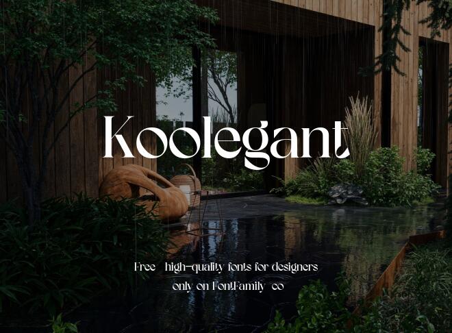 Koolegant Font