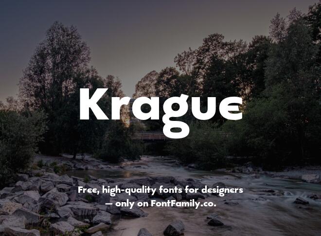 Krague Font