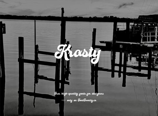 Krasty Font