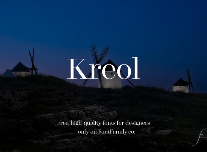 Kreol Font