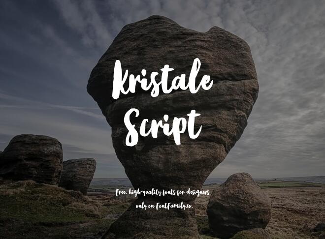 Kristale Script Font