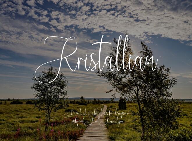 Kristallian Font