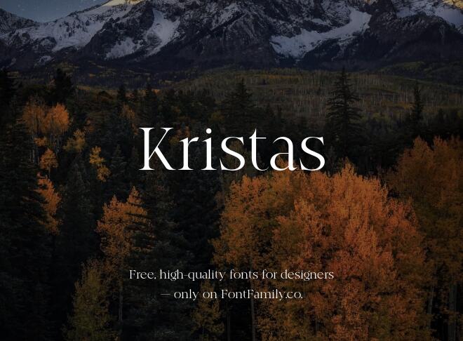 Kristas Font