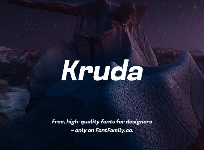 Kruda Font