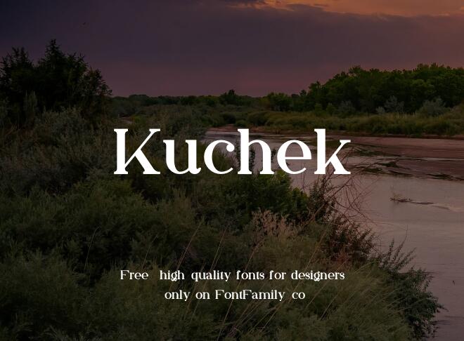 Kuchek Font