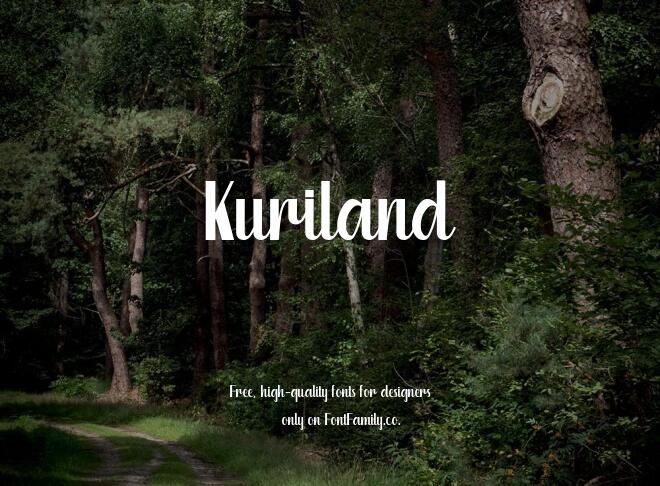 Kuriland Font