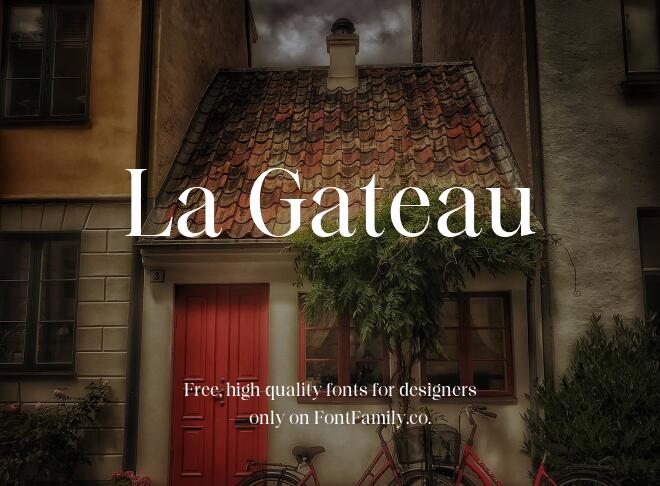 La Gateau Font