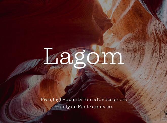 Lagom Font